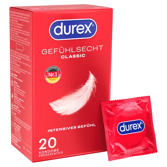 Durex Gefuehlsecht Classic 20 Stuck