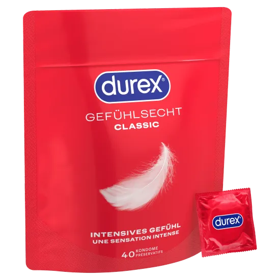 Durex Gefuehlsecht Classic 40 Stuck